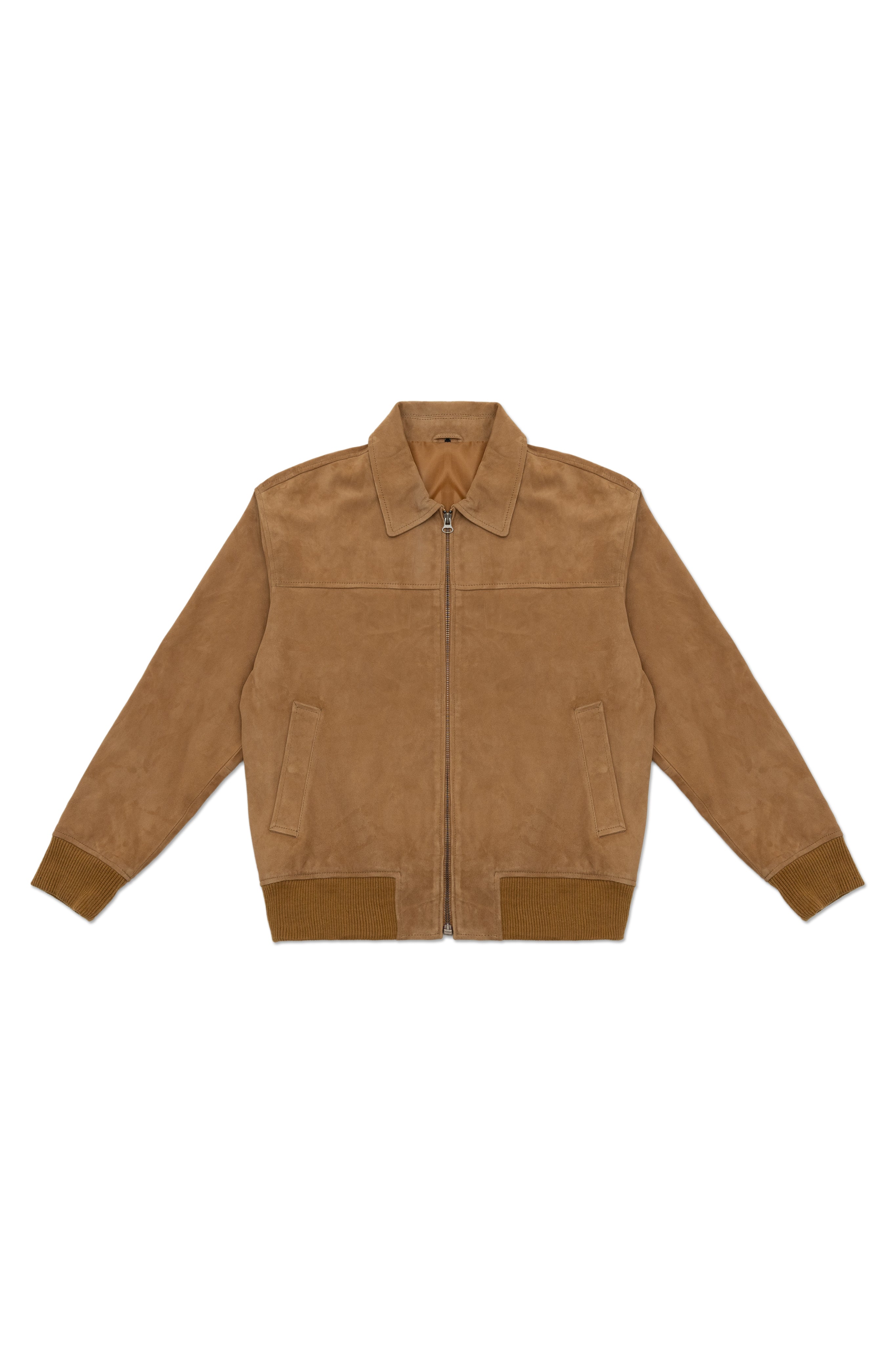 SUEDE BOMBER JACKET