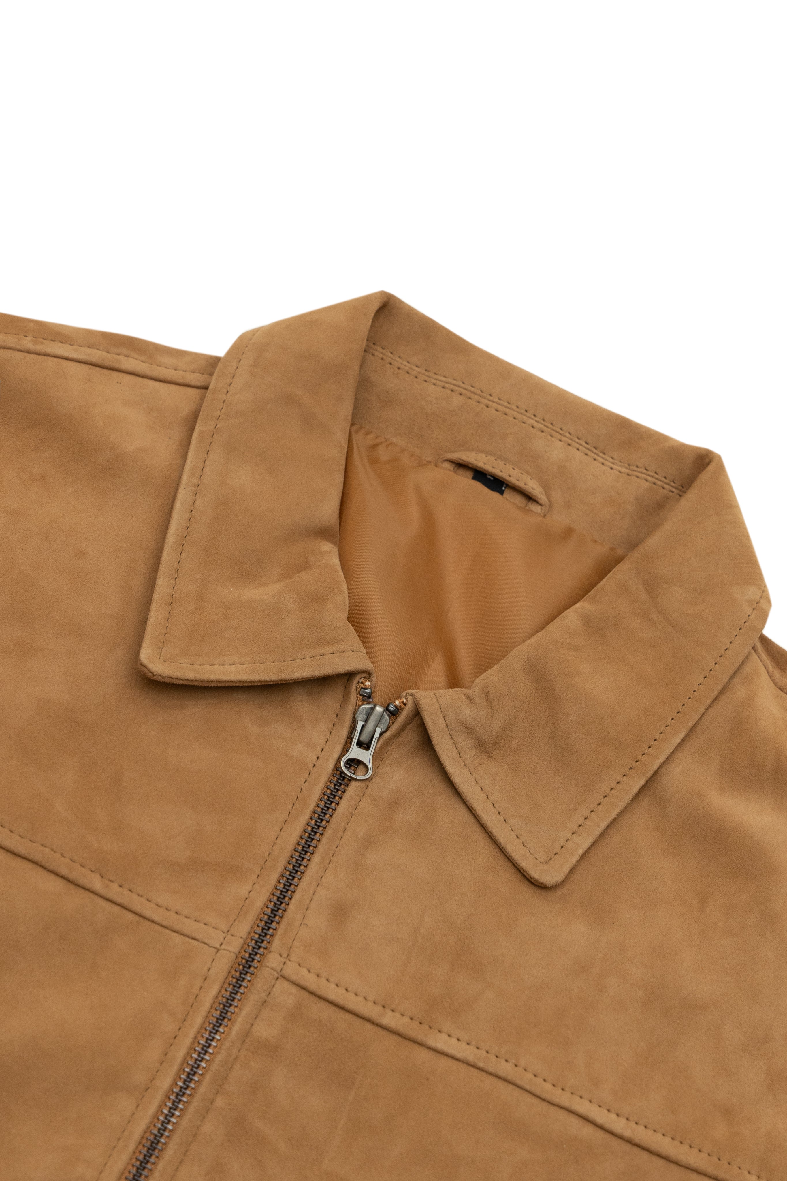 SUEDE BOMBER JACKET