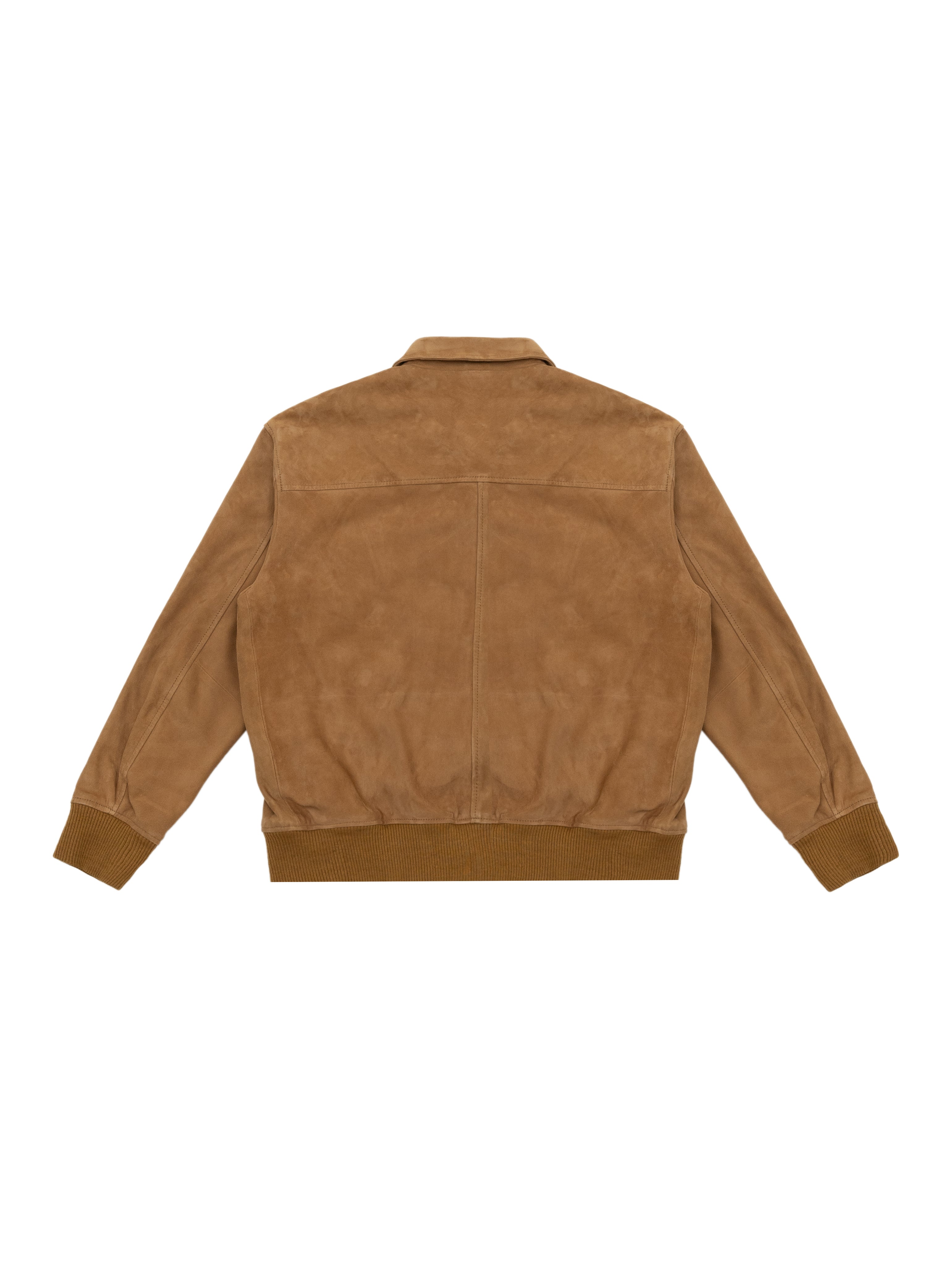 SUEDE BOMBER JACKET