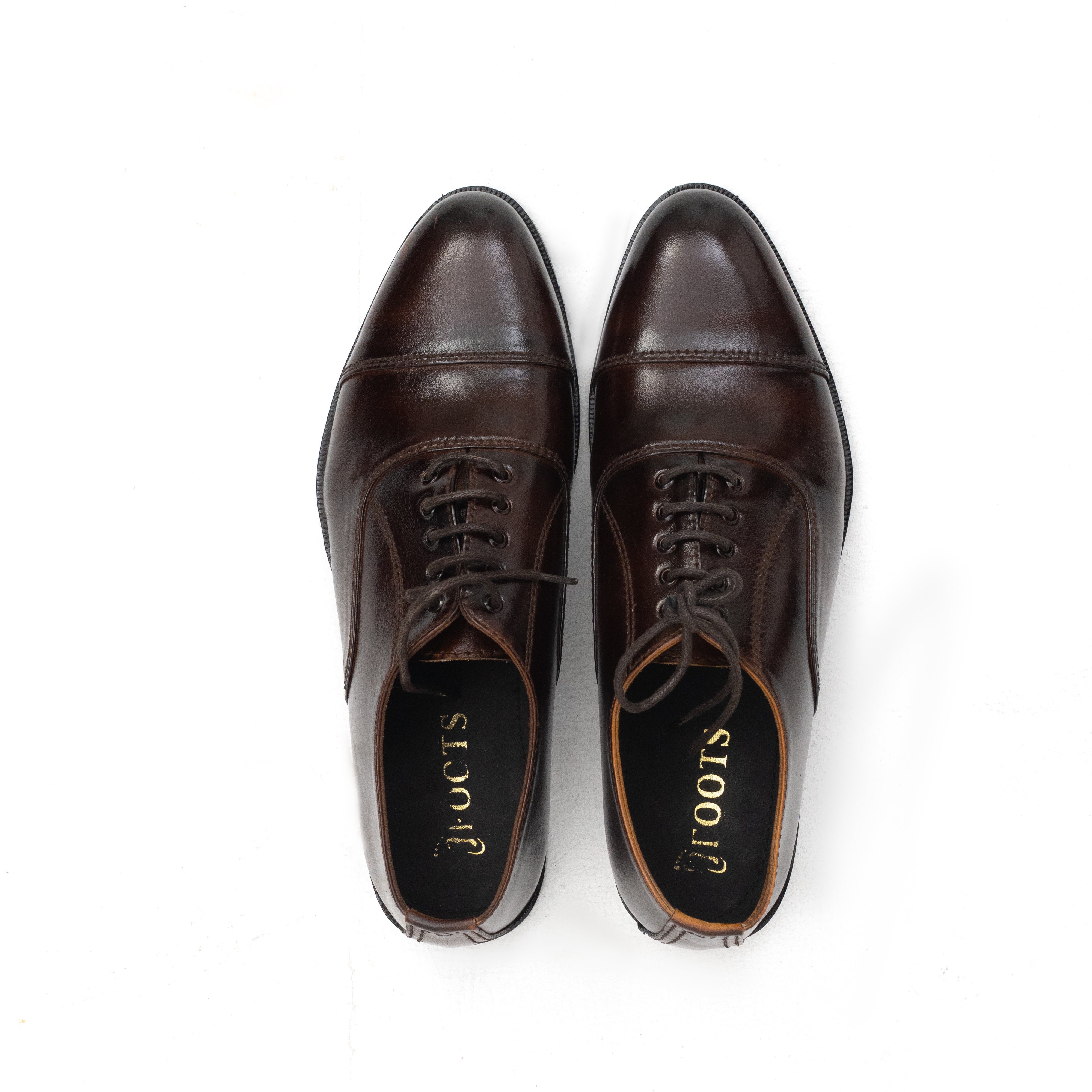 Classic Heritage Brown Cap-Toe Oxford