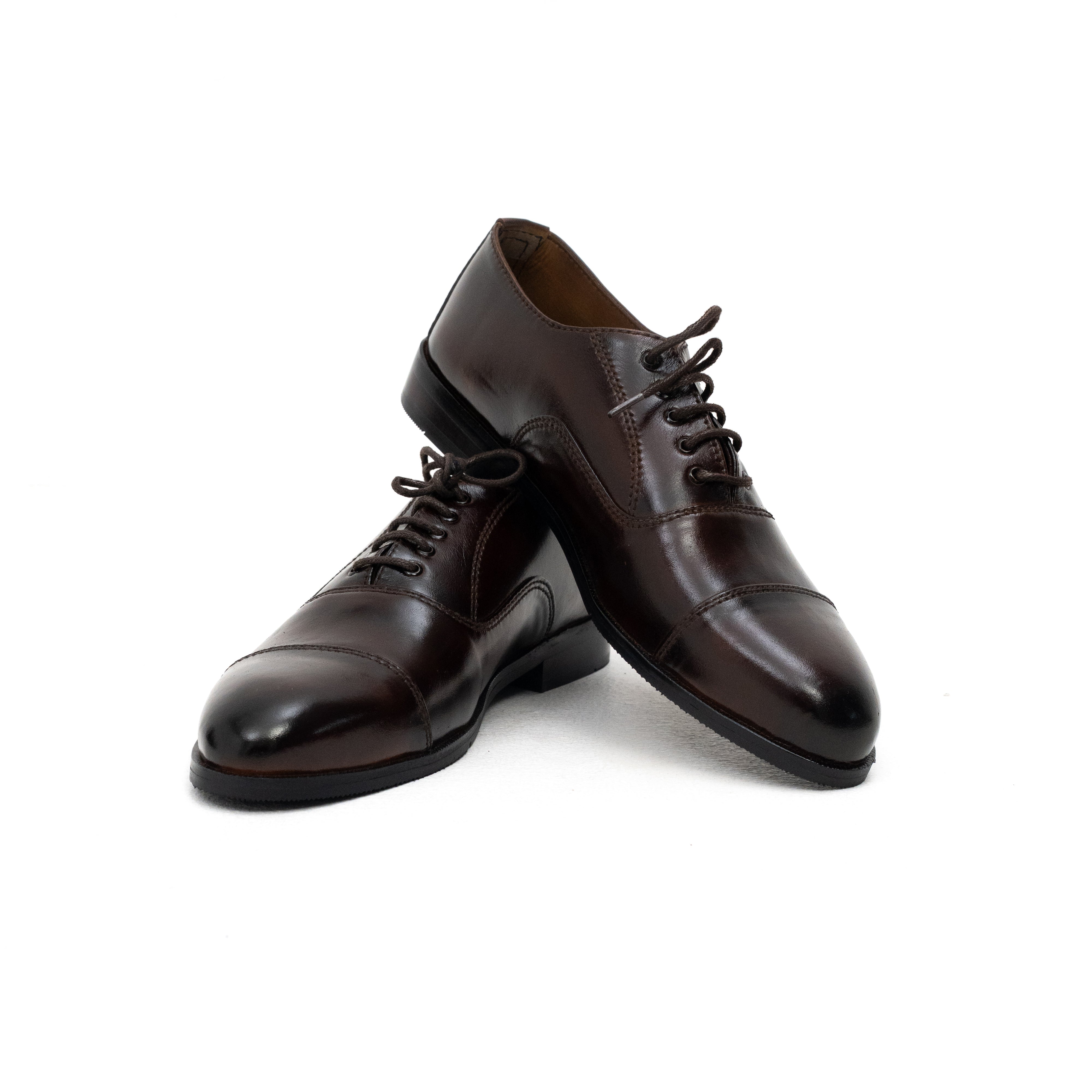 Classic Heritage Brown Cap-Toe Oxford