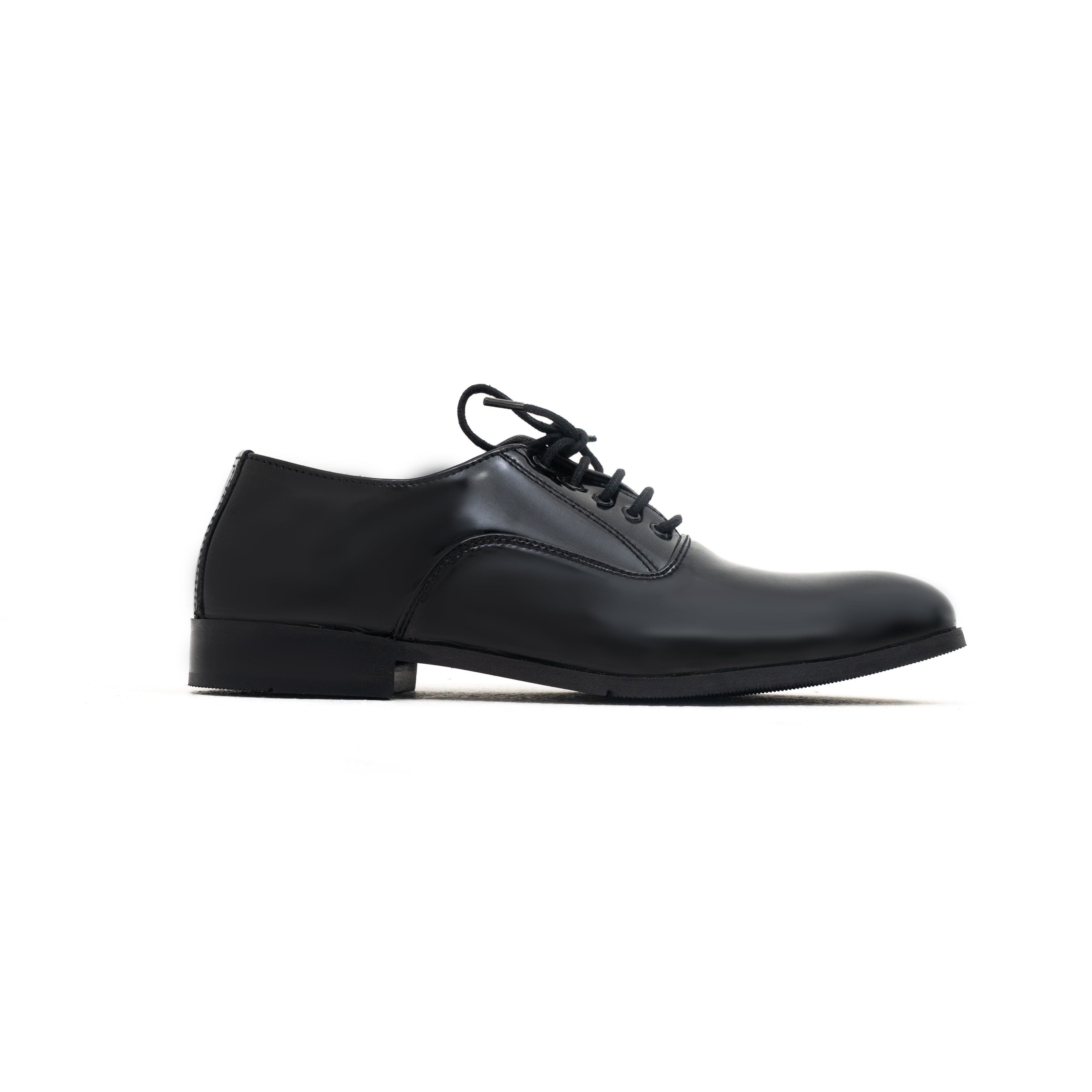 Imperial Black High-Shine Oxford Shoes