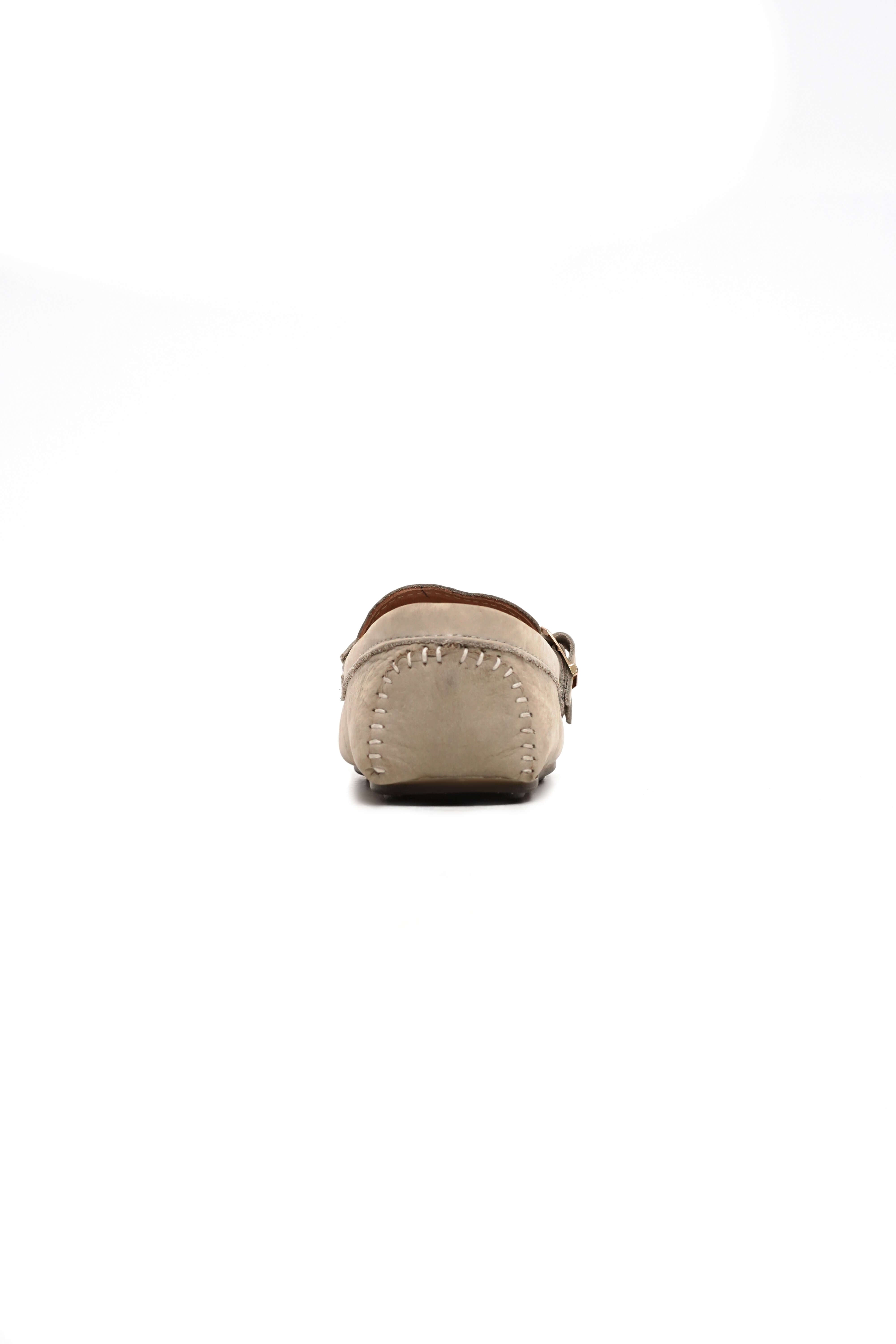 BEIGE SUEDE MOCCASIN