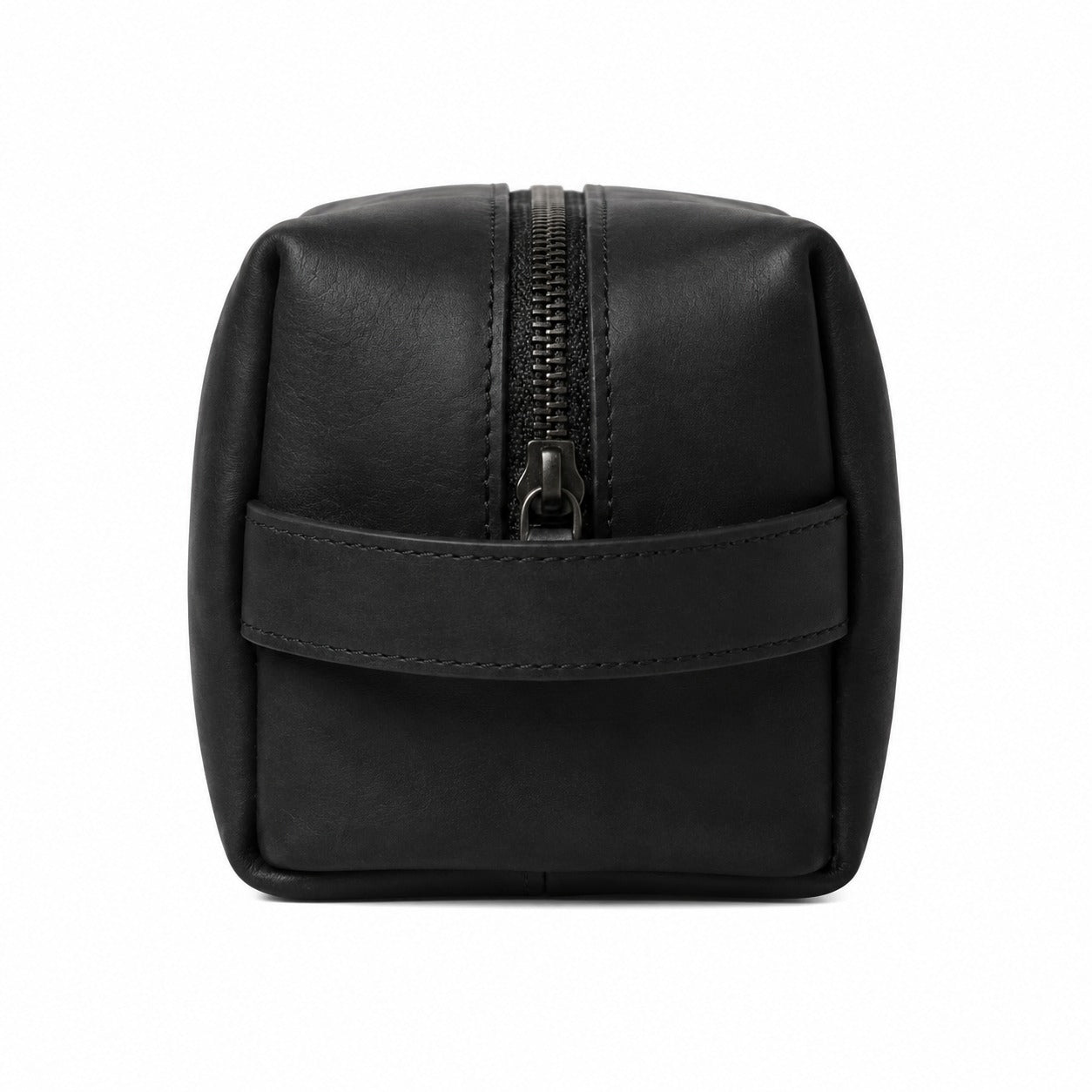 Premium Leather Dop Kit - Travel Toiletry Bag